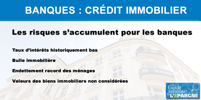 Crédit immobilier : nouvelle alerte émise par l'ACPR, les crédits octroyés ne tiennent pas compte de la valeur des biens financés
