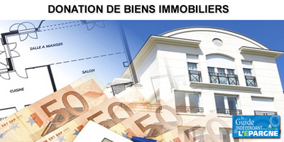 Donation d'un bien immobilier Donation d'un bien immobilier