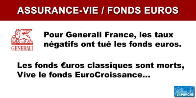Fin des fonds euros classiques : pour Generali France, la solution passe par les fonds eurocroissance Fin des fonds euros classiques : pour Generali France, la solution passe par les fonds eurocroissance
