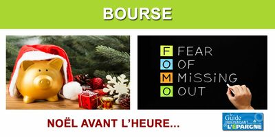 Bulle boursière, c'est Noël avant l'heure, le FOMO bat son plein
