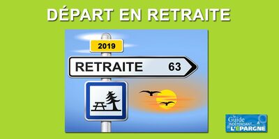 L'âge moyen de départ en retraite est de 62,8 ans en 2019, en constante augmentation