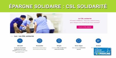 BOURSORAMA CSL SOLIDARITE