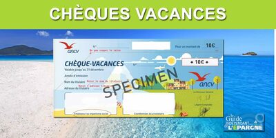 Chèques vacances périmés ? Échangez-les jusqu'au 31 mars 2026 ! Chèques vacances périmés ? Échangez-les jusqu'au 31 mars 2026 !