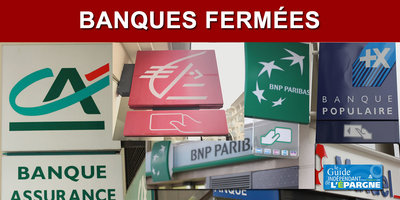 Banques : Week-end de Pâques, banques fermées du 3 au 6 avril 2026 inclus, anticipez vos opérations !