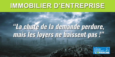 Immobilier d'entreprise : la crise perdure au premier trimestre 2021, la demande chute de -30% par rapport à 2020 Immobilier d'entreprise : la crise perdure au premier trimestre 2021, la demande chute de -30% par rapport à 2020