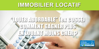 Louer abordable (ex loi Cosse) : où comment gagner plus en louant moins cher, le dispositif fiscal sera simplifié et amplifié. Calculs à éclaircir !