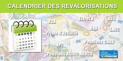 📅 Calendrier des revalorisations 2026 📅 Calendrier des revalorisations 2026