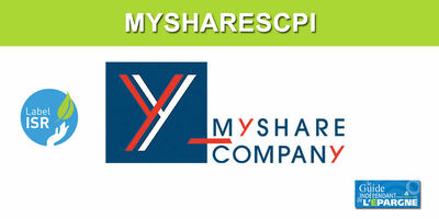Hausse du prix des parts de la SCPI MyShareSCPI de 1.9%