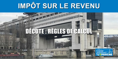 Impôt 2026 : application de la décote 2026 (IR 2025)