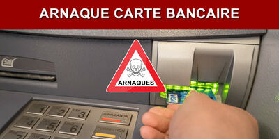 Arnaque au DAB (Distributeur Automatique de Billets), le numéro de téléphone indiqué en cas de souci peut être celui d'un escroc !