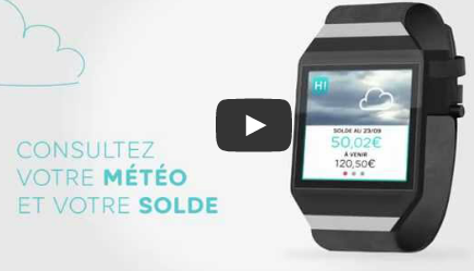 Banque : consultez les infos de votre compte bancaire sur votre montre connectée...