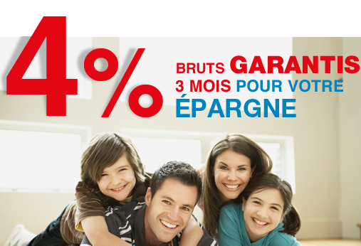 Crédit Mutuel : Le livret bienvenue sert du 4% brut pendant 3 mois