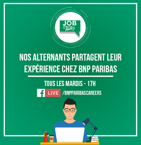 Emploi en alternance : 2.000 postes à pourvoir chez BNP Paribas