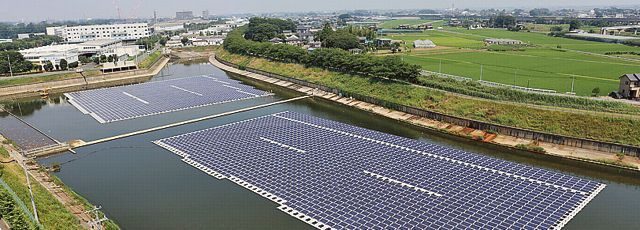 Une PME lilloise impose au Japon l'idée de centrale solaire flottante