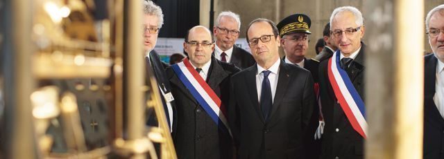François Hollande vante le « symbole » de Florange