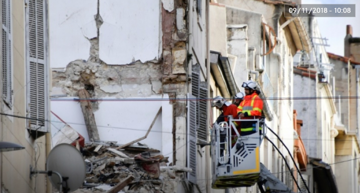 Marseille : les recherches continuent, près de la moitié des débris enlevés