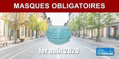 Masque obligatoire dans les lieux clos