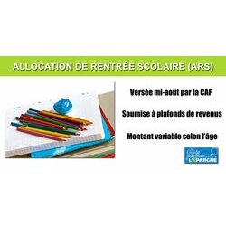 L'allocation de rentrée scolaire (ARS) versée ce mardi 18 août à 3 millions de familles