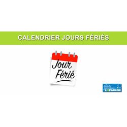 &#128197; Calendrier 2026 des jours fériés