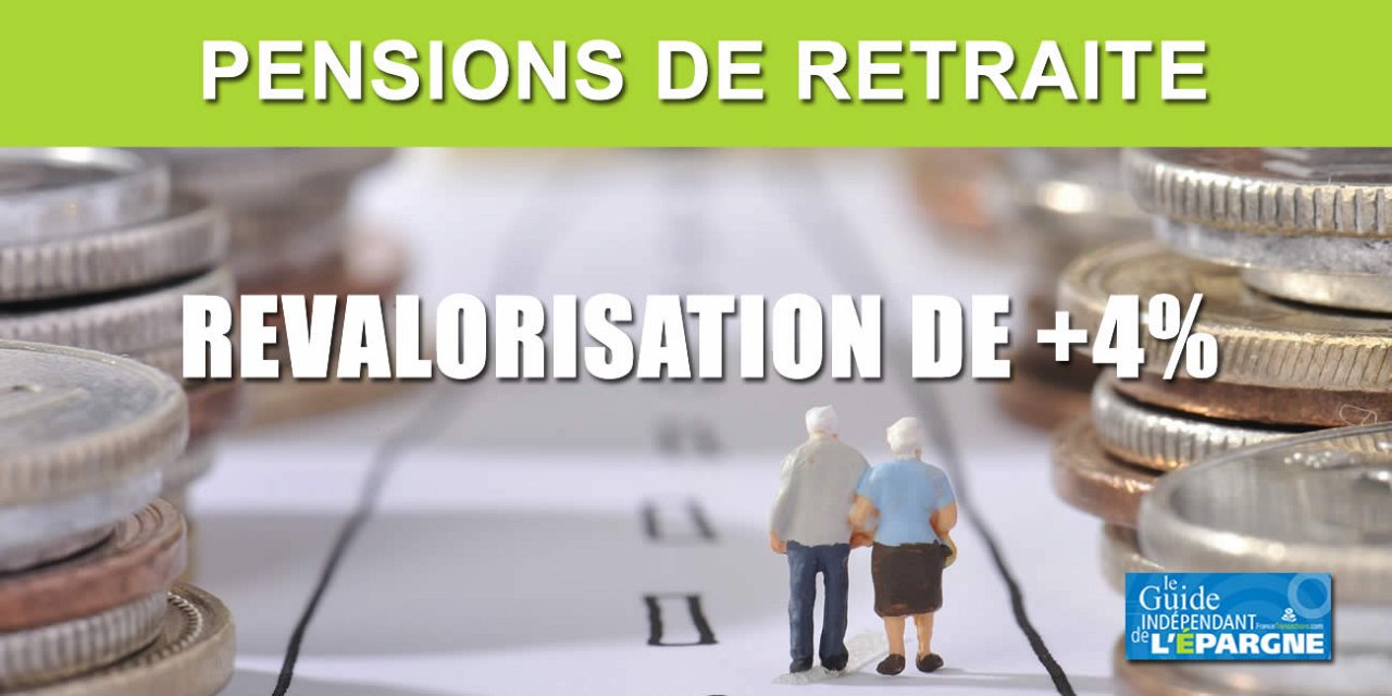 Revalorisation des pensions de retraite de 4 Guide épargne France