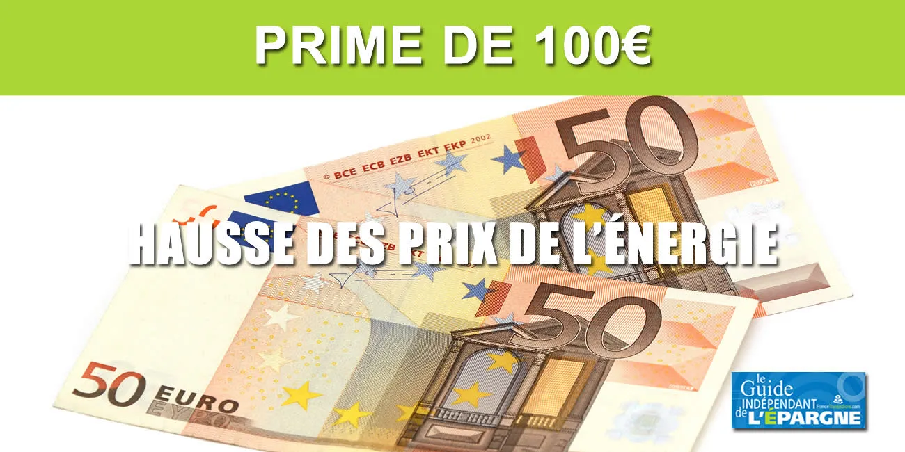 Envoi de la prime de 100 euros aux 5,8 millions de ménages bénéficiaires du chèque énergie : du 13 au 22 décembre 2021