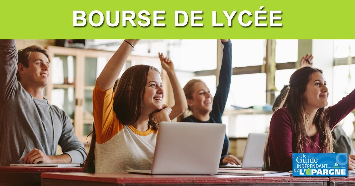 Bourse de lycée 20242025 demande, conditions, montants