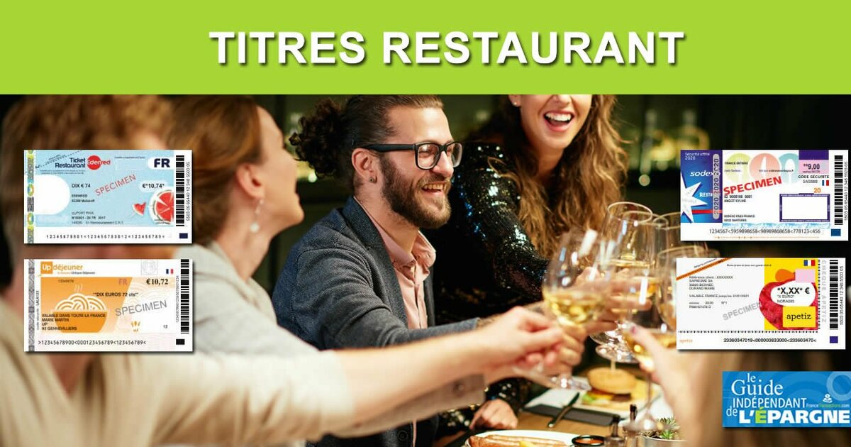 Titres restaurants (Ticket Restaurant, UpDéjeuner, Pass Restaurant