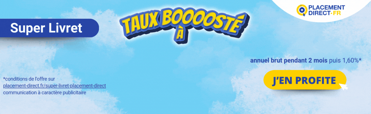 Super livret au taux de 4.75% brut