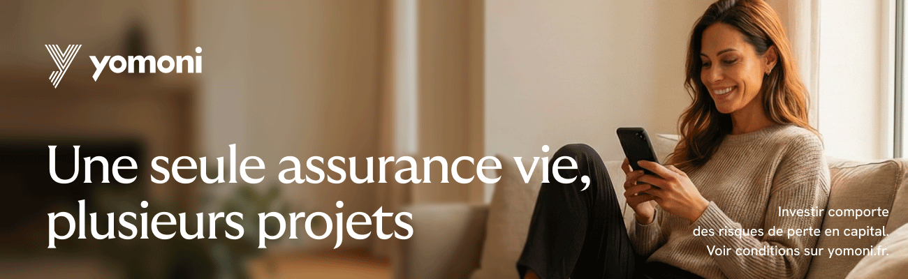 Jusqu'à 800€ offerts pour toute 1ere souscription à une assurance-vie YOMONI VIE