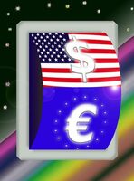 L'Euro continue de dévisser face au dollar, 1€ = 1.07$