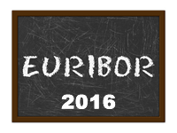 Euribor historique 2016