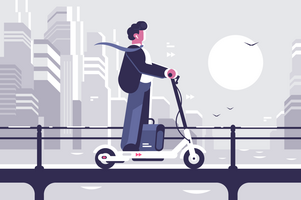 Véhicule électrique individuel (trottinette électrique, hoverboard, gyropode...) : assurance spécifique obligatoire
