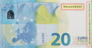 BILLET FACTICE - 50 EURO