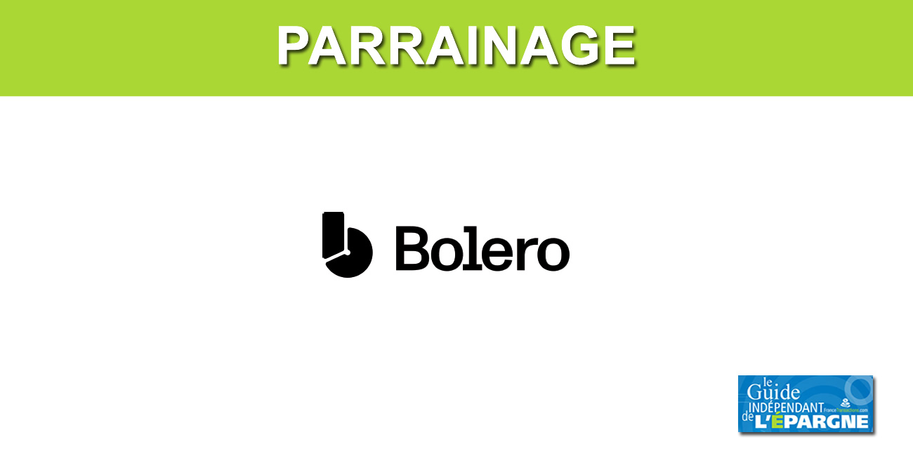 Parrainage Bolero Music Mars 2026 : 10% de remise sur le prix de vos parts