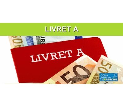 Livret A : taux théorique de 1,30% au 15/04/2026 (calculé au 5 avril 2026)
