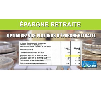 Réduction d'impôt : comment optimiser son plafond épargne retraite ?