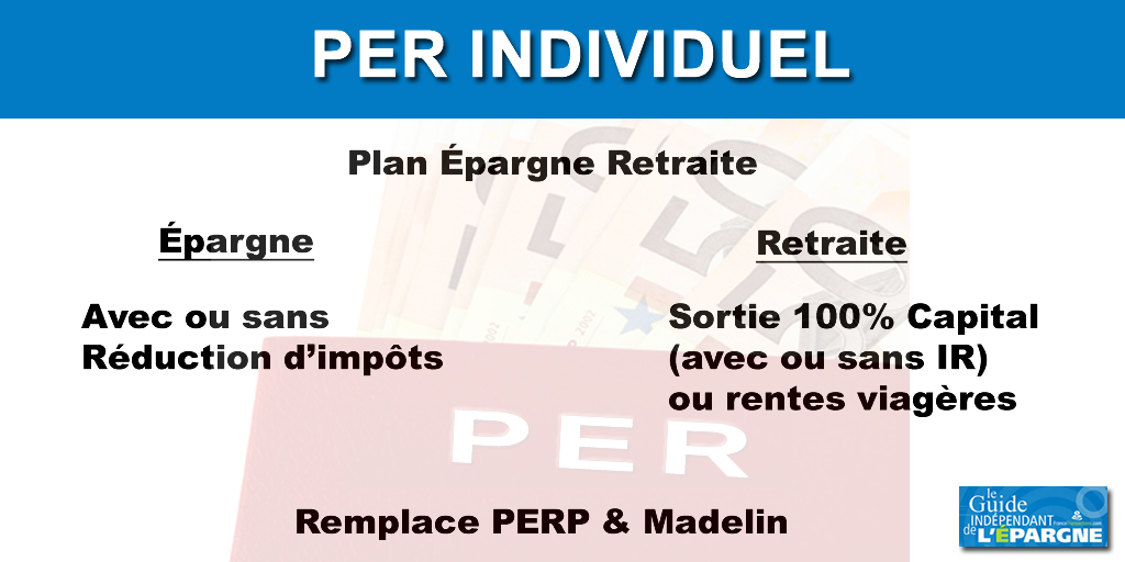 💸 Plan Épargne Retraite Individuel (PERin) 💸 Plan Épargne Retraite Individuel (PERin)