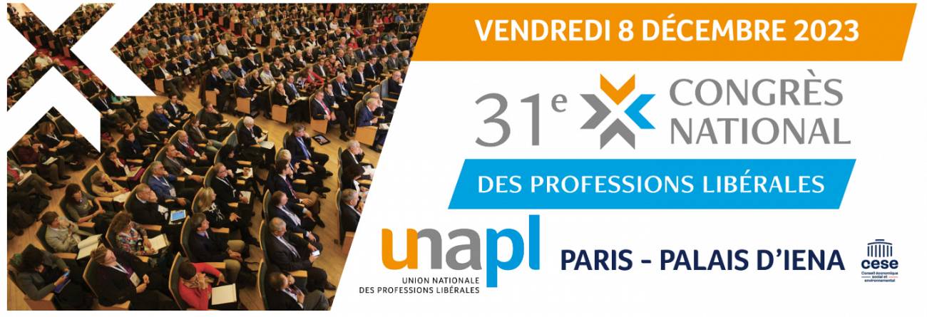 31e Congrès national des professions libérales, 8 décembre 2023, au Palais d'Iéna : faire le point sur l'IA et l'économie 31e Congrès national des professions libérales, 8 décembre 2023, au Palais d'Iéna : faire le point sur l'IA et l'économie