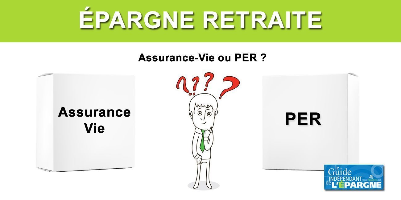 Épargne retraite : Assurance-vie ou PER ?