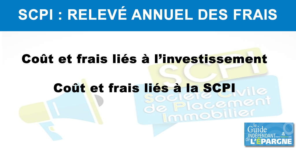 Relevé annuel des frais de SCPI : une douche froide pour les épargnants les moins avertis ?