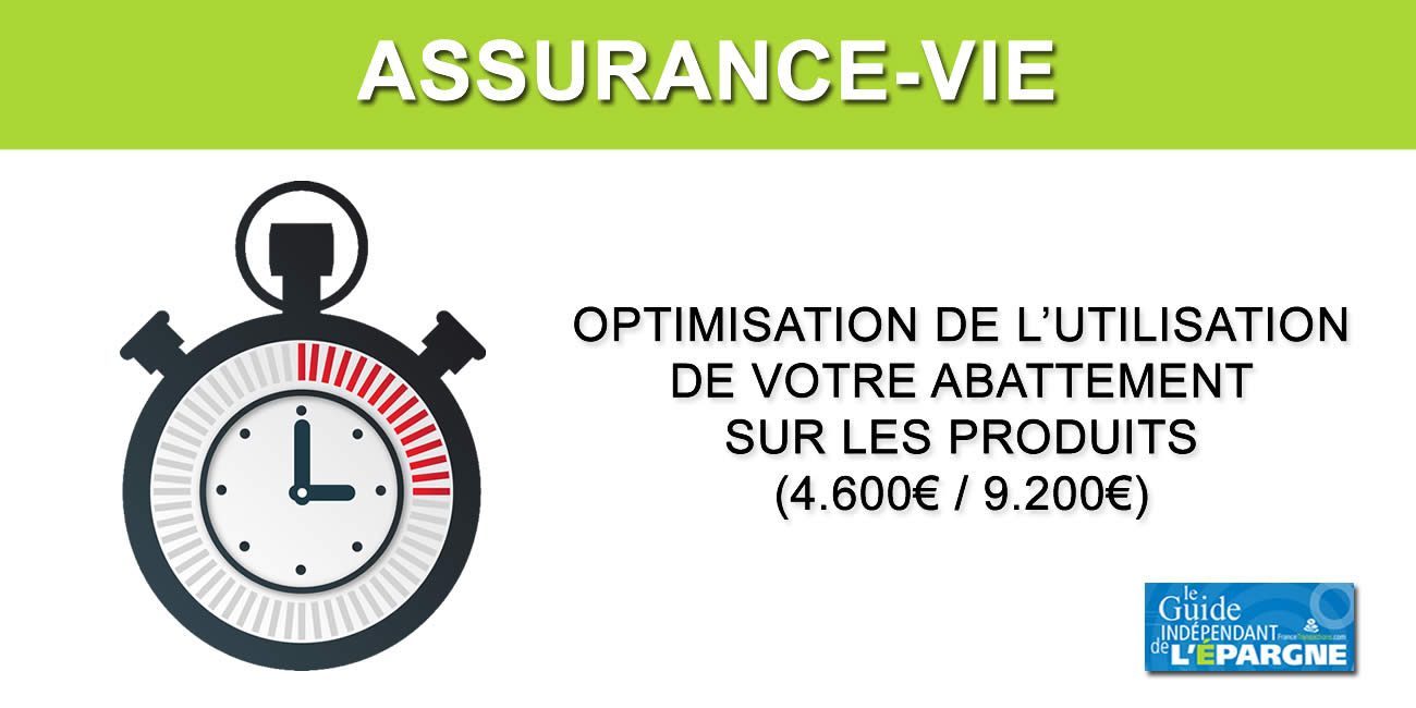 Assurance-vie : la fin d'année approche, pensez à profiter de l'abattement sur vos plus-values issues de vos unités de compte