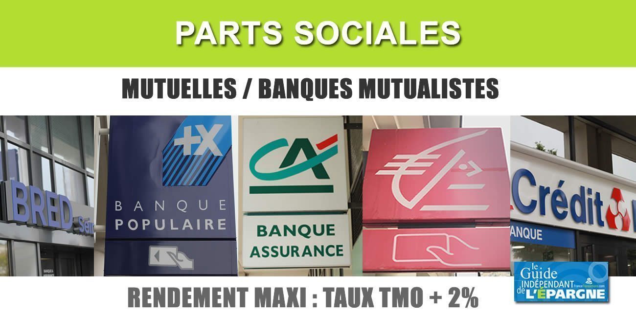 Placement / Banque : Placer en parts sociales dans sa banque Placement / Banque : Placer en parts sociales dans sa banque