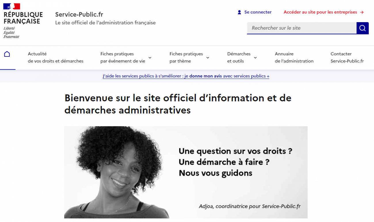 Service-public.fr : TOP 7 des sujets les plus recherchés sur le site de référence de l'administration française