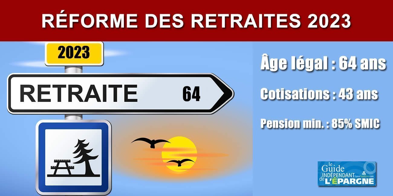 Réforme des retraites : ce qui change au 1er septembre 2023