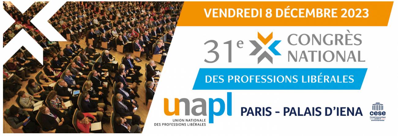 31e Congrès national des professions libérales, 8 décembre 2023, au Palais d'Iéna : faire le point sur l'IA et l'économie