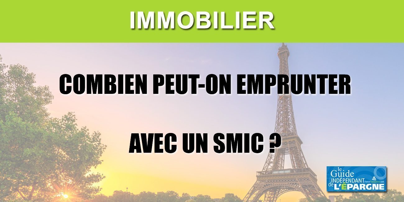 Avec le SMIC, on peut s'acheter un 10m2 sur Paris en s'endettant pendant 25 ans. En théorie seulement...