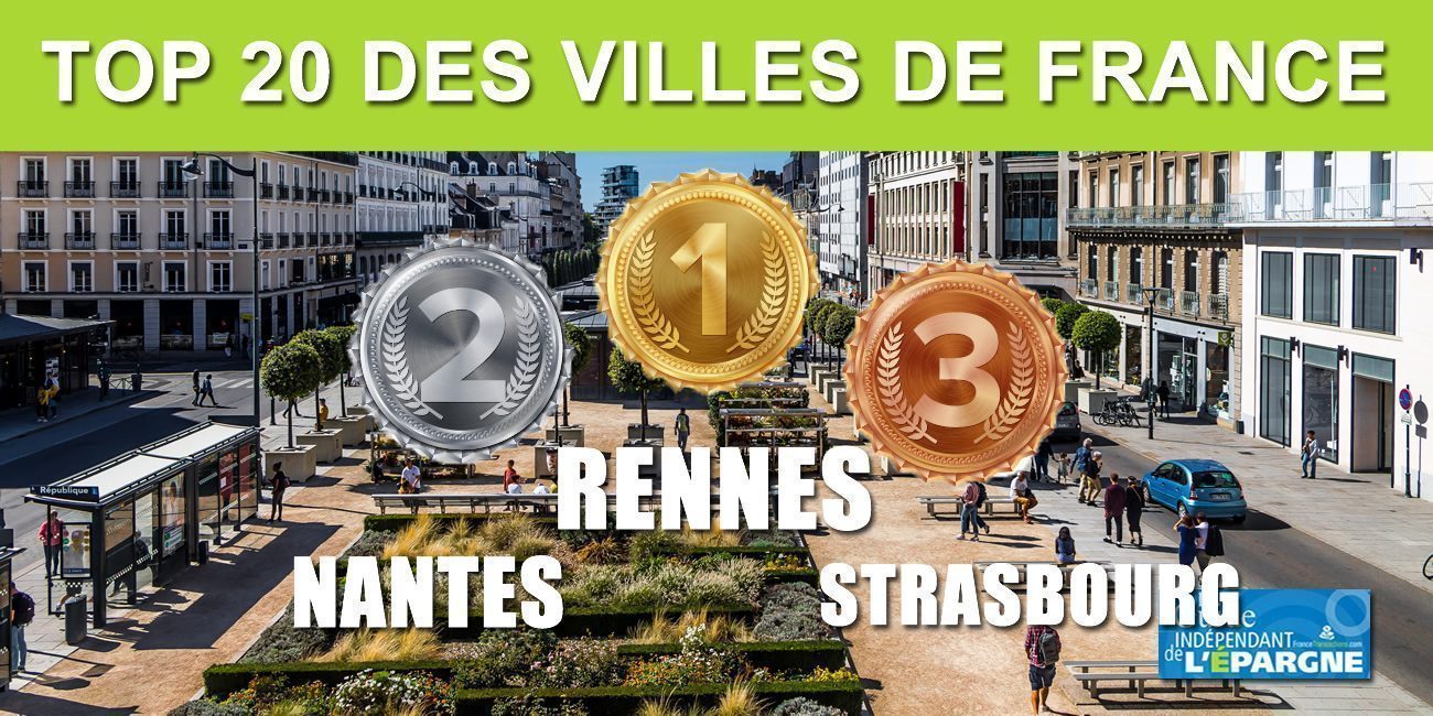 TOP 20 des villes les plus attractives de France : Rennes arrive une nouvelle fois en tête en 2020 ! TOP 20 des villes les plus attractives de France : Rennes arrive une nouvelle fois en tête en 2020 !